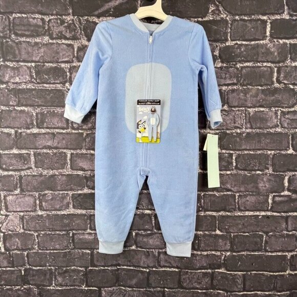Bluey 2T Costume Pajama & Hat Disney Union Suit Toddler - Picture 1 of 9